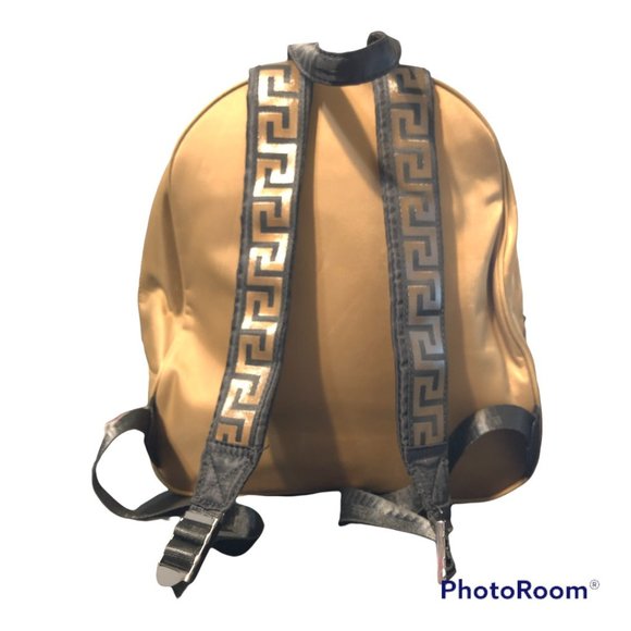 VERSACE Parfums Gold Brown Backpack main image 5